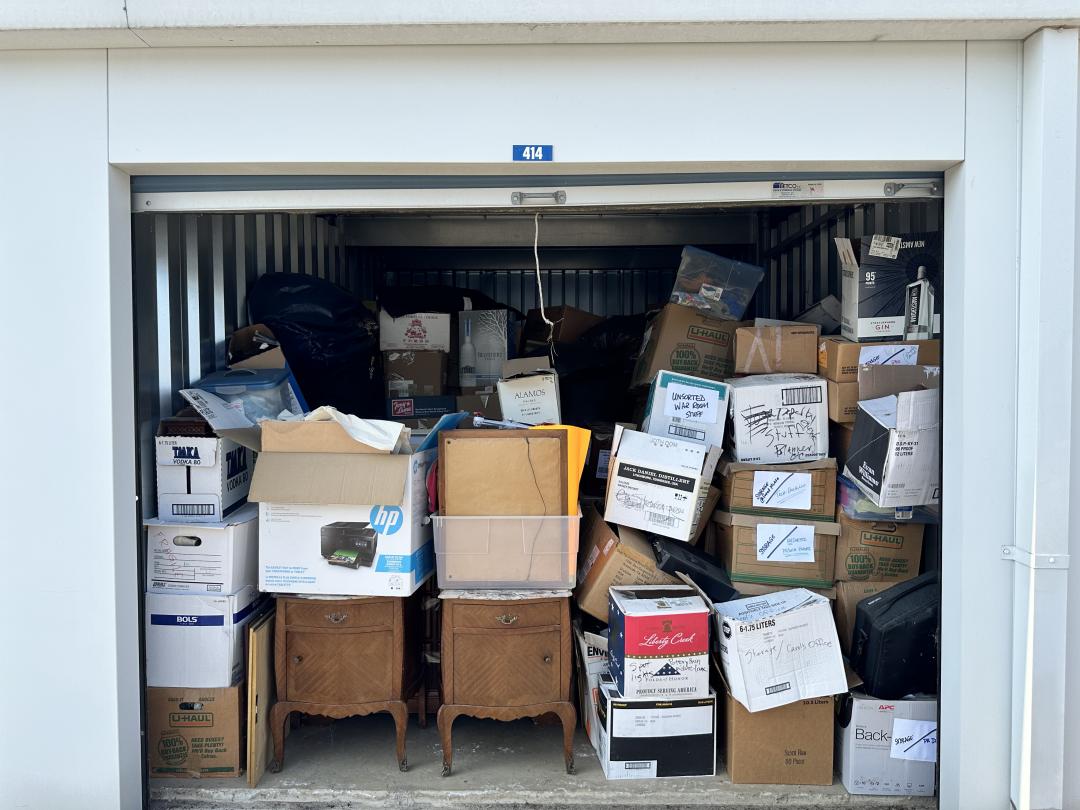 Storage Unit Auction in Shreveport, LA at Ellerbe Storage Center ends