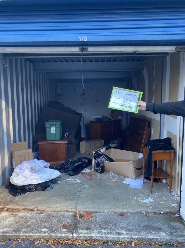 Storage Unit Auction in Wake Forest, NC at StorageMax Wake Forest ends