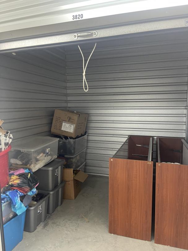 Storage Unit Auction in Houston TX at Morningstar Storage of Voss ends