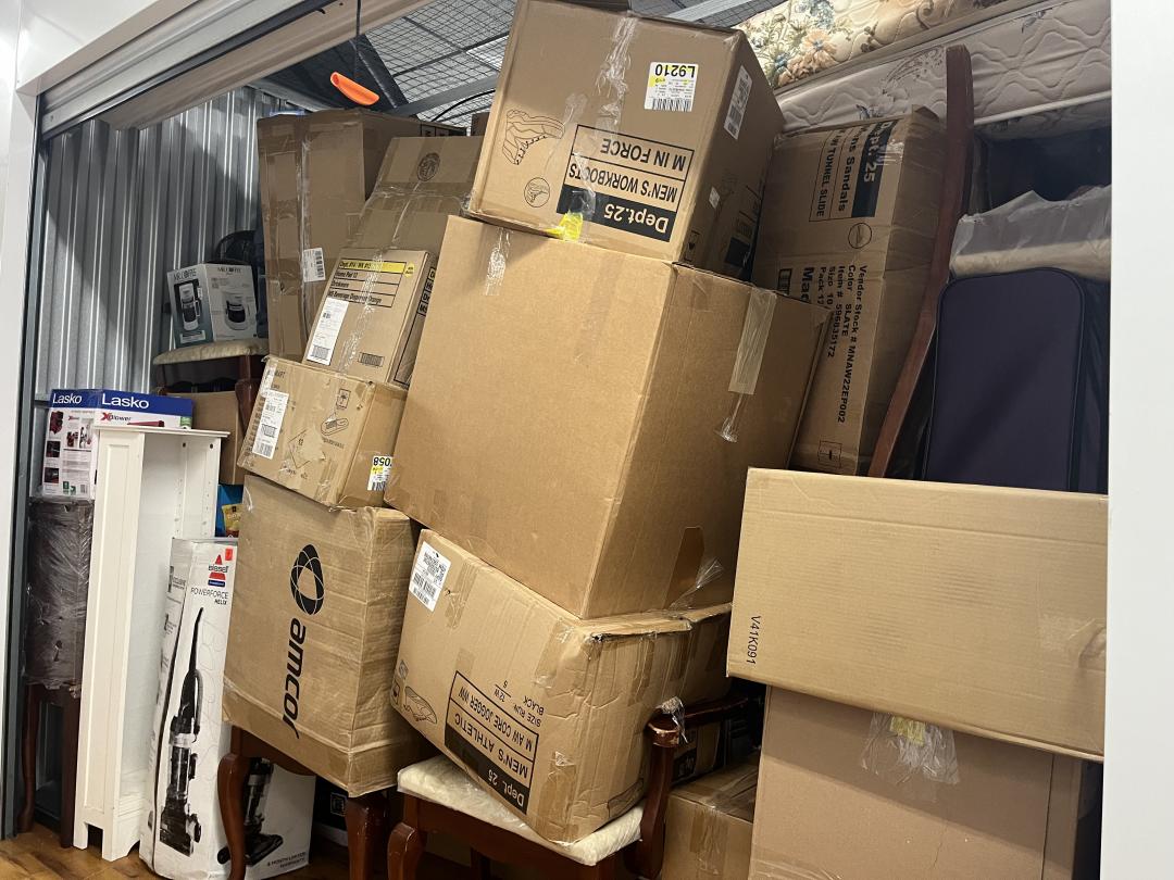 Storage Unit Auction in DeRidder, LA at Iron Vault Storage US171