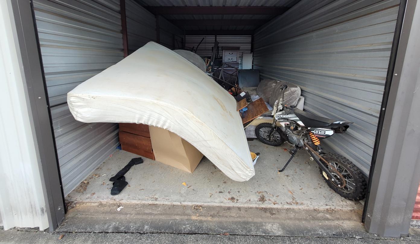 Storage Unit Auction in E. Dublin, GA at Curry RentalsMarket Square