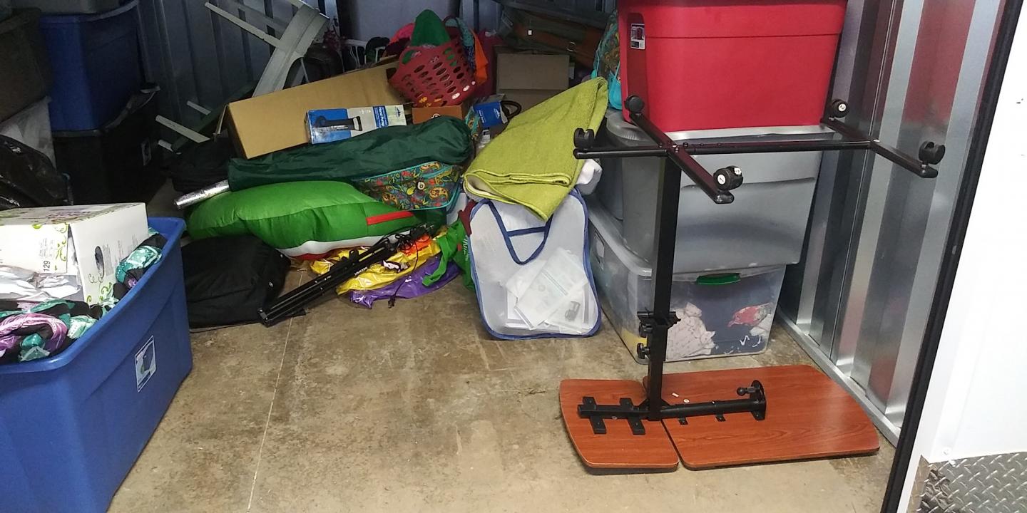 Storage Unit Auction in Richmond, VA at AAAA Laburnum Racetrack Self