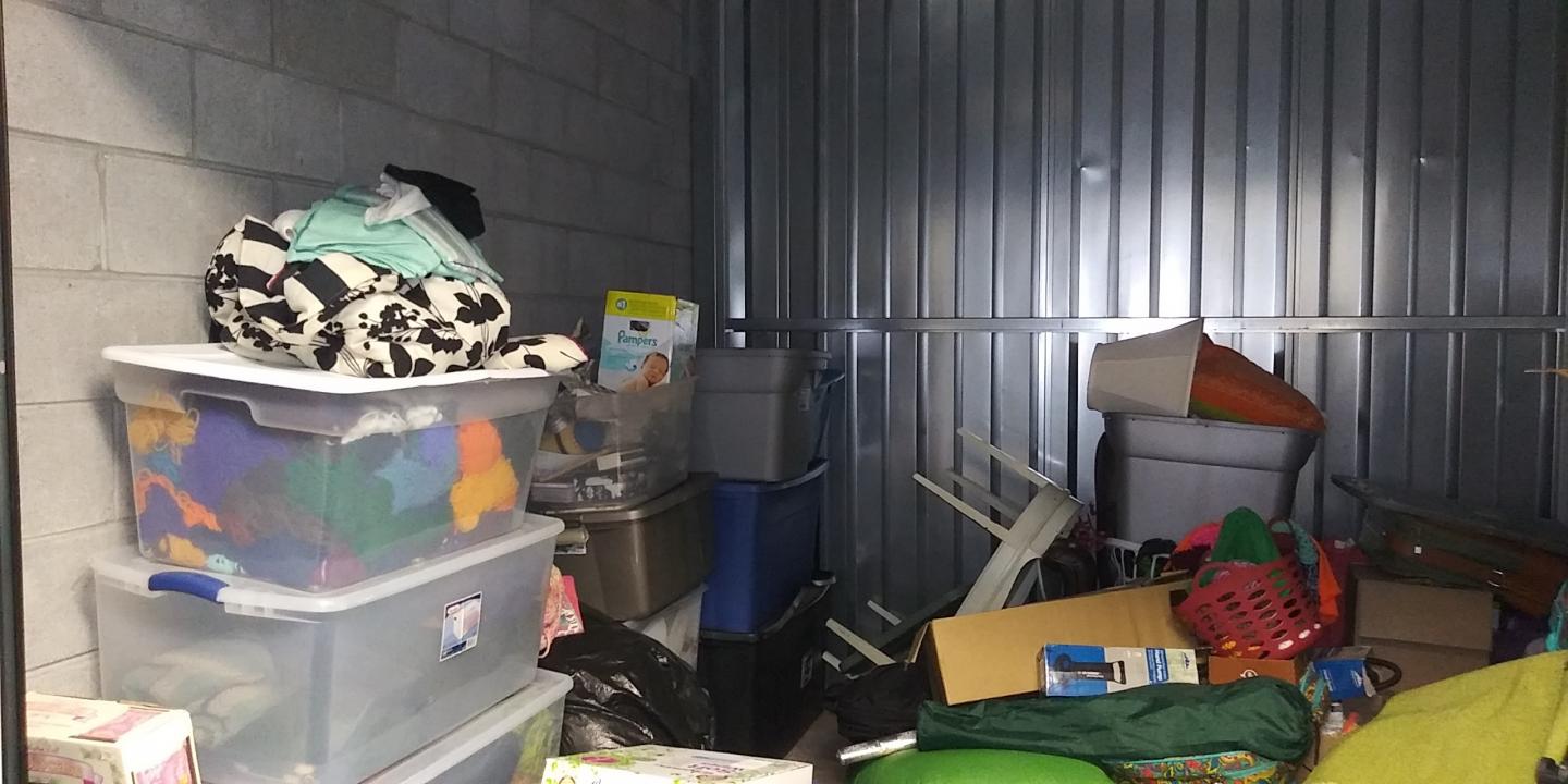 Storage Unit Auction in Richmond, VA at AAAA Laburnum Racetrack Self