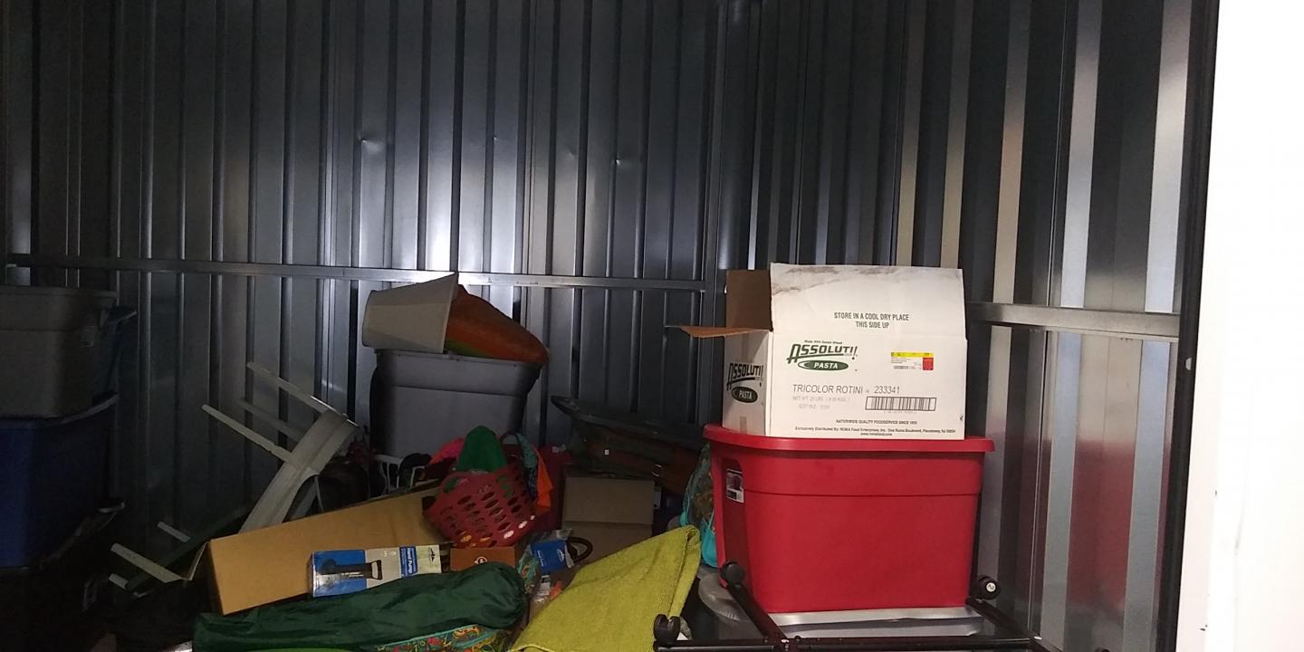 Storage Unit Auction in Richmond, VA at AAAA Laburnum Racetrack Self